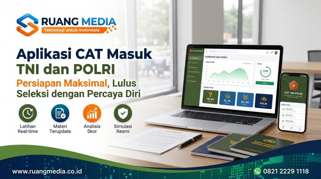 Aplikasi CAT masuk TNI dan POLRI – Ruang Media Solusi